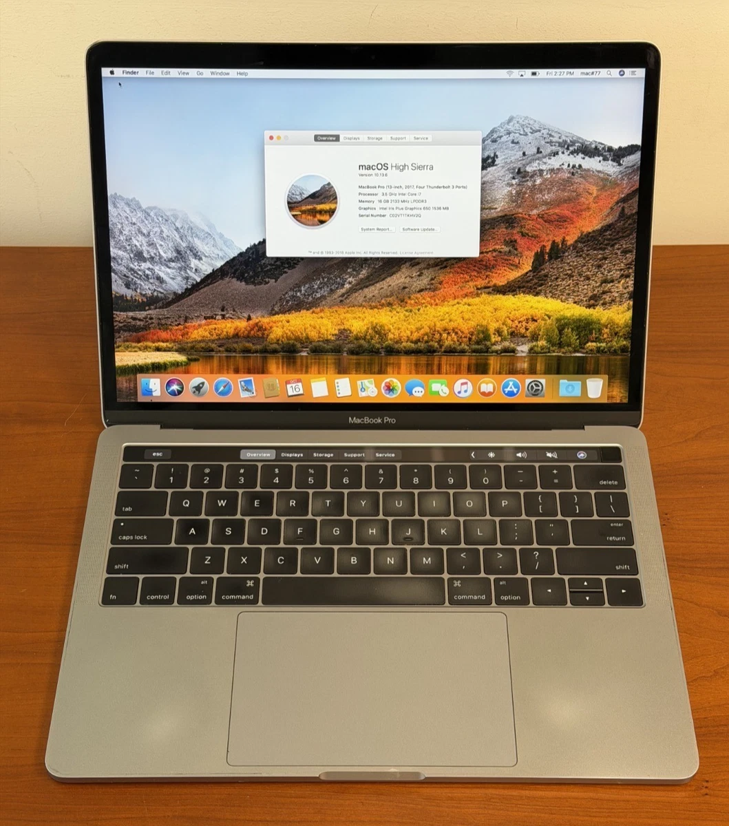 25+ Apple MacBook Pro 13.3″ Laptops 2017 for sale | Updated Oct 2026