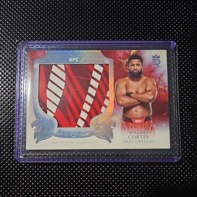 2025 Topps UFC Royalty Waldo Cortes Rookie Jumbo Relics RC #/99 Numbered 