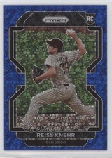 2022 Panini Prizm Blue Donut Circle Prizm 101/199 Reiss Knehr #61 10vb