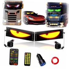 LED Eyes for Car Windshield, 2PCS Devil Eyes Light for 23.6inx4.73in