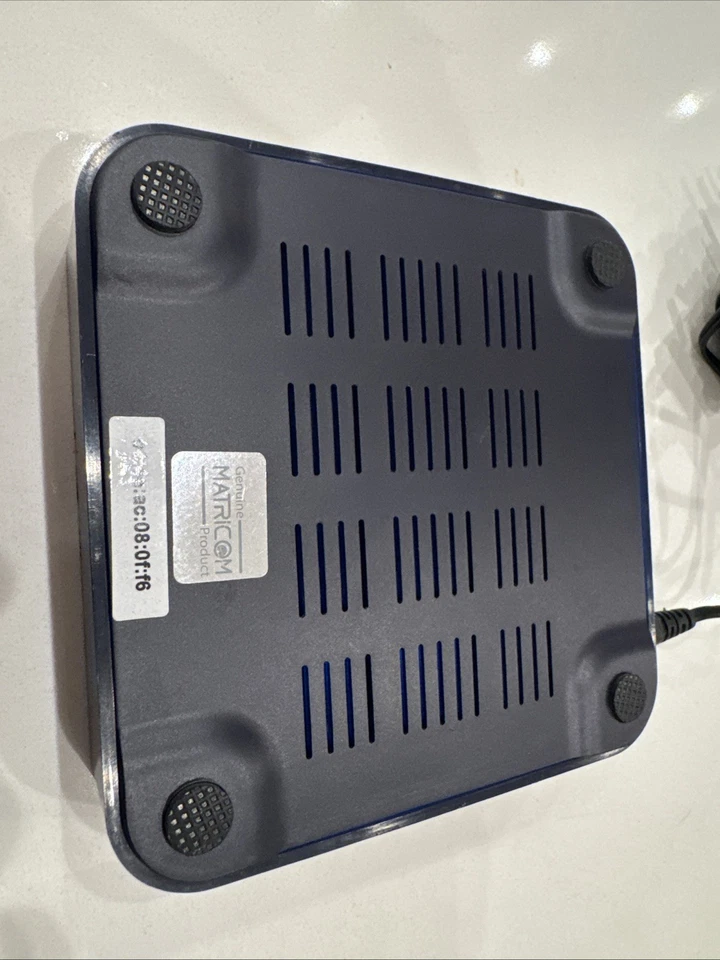 Matricom G-Box MidNight HDMI MX2 - As is NO Remote W POWER SUPPLY - Image 4 of 4