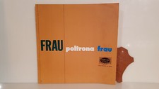 FRAU - POLTRONA FRAU - CATALOGO BROCHURE ANNI '60/70 c.a. + CAMPIONE PELLE FRAU
