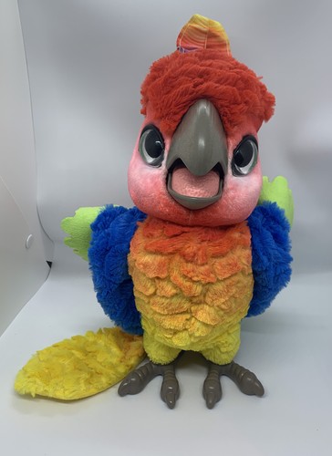 FurReal Rock-A-Too Vogel sprechend bewegliches Plüschfell echter Aras Spielzeug Hasbro getestet - Bild 6 von 6