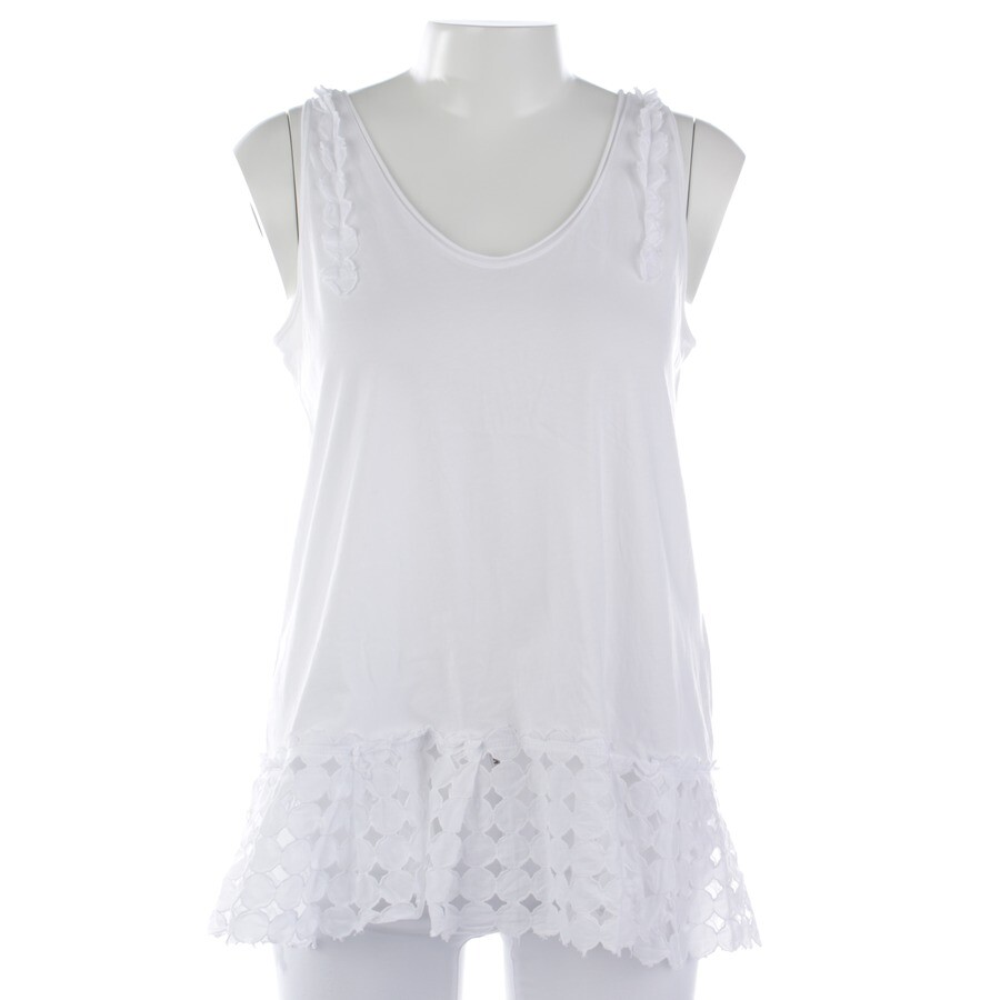 Schumacher TOP MIS. de 42 5 BIANCO BIANCO BIANCO DONNA TOP SHIRT SLEEVELESS Cotton a6eacd Schumacher TOP MIS. de 42 5 BIANCO BIANCO BIANCO DONNA TOP SHIRT SLEEVELESS Cotton a6eacd