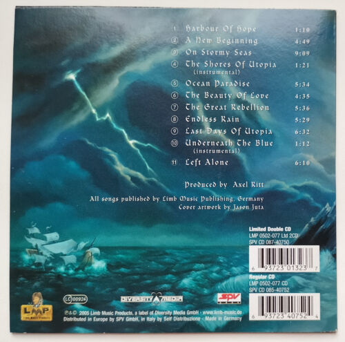 DOMAIN Last Days Of Utopia CD 2005 Germany PROMO Freedom Call Jag Panzer Angra - 第 3/3 張圖片