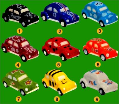 2019 ARGUYDAL LES COCCINELLES VW KÄFER COX FEVE PORZELLAN 3D zur Auswahl