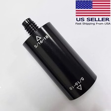 1x Billiard Extension Cue Pool Snooker Middle Shaft Aluminium Extender Adapter