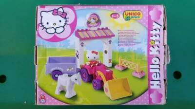UNICO PLUS HELLO KITTY FARM NR. 8658 VINTAGE MIT OVP !!!