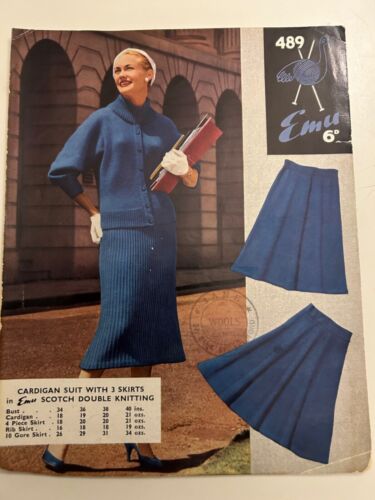 Vintage Knitting Patterns. Sweaters, Suits, Jacket. Adult & Child. Used - Picture 49 of 63