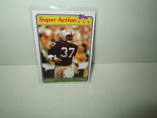 LESTER HAYES 1981 Super Action Football Card #218 rare OAKLAND RAIDERS DB Nm