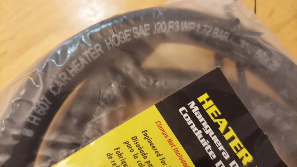 Manguera de calefacción H0508 5/8" X 6 pies Foto 2 de 2