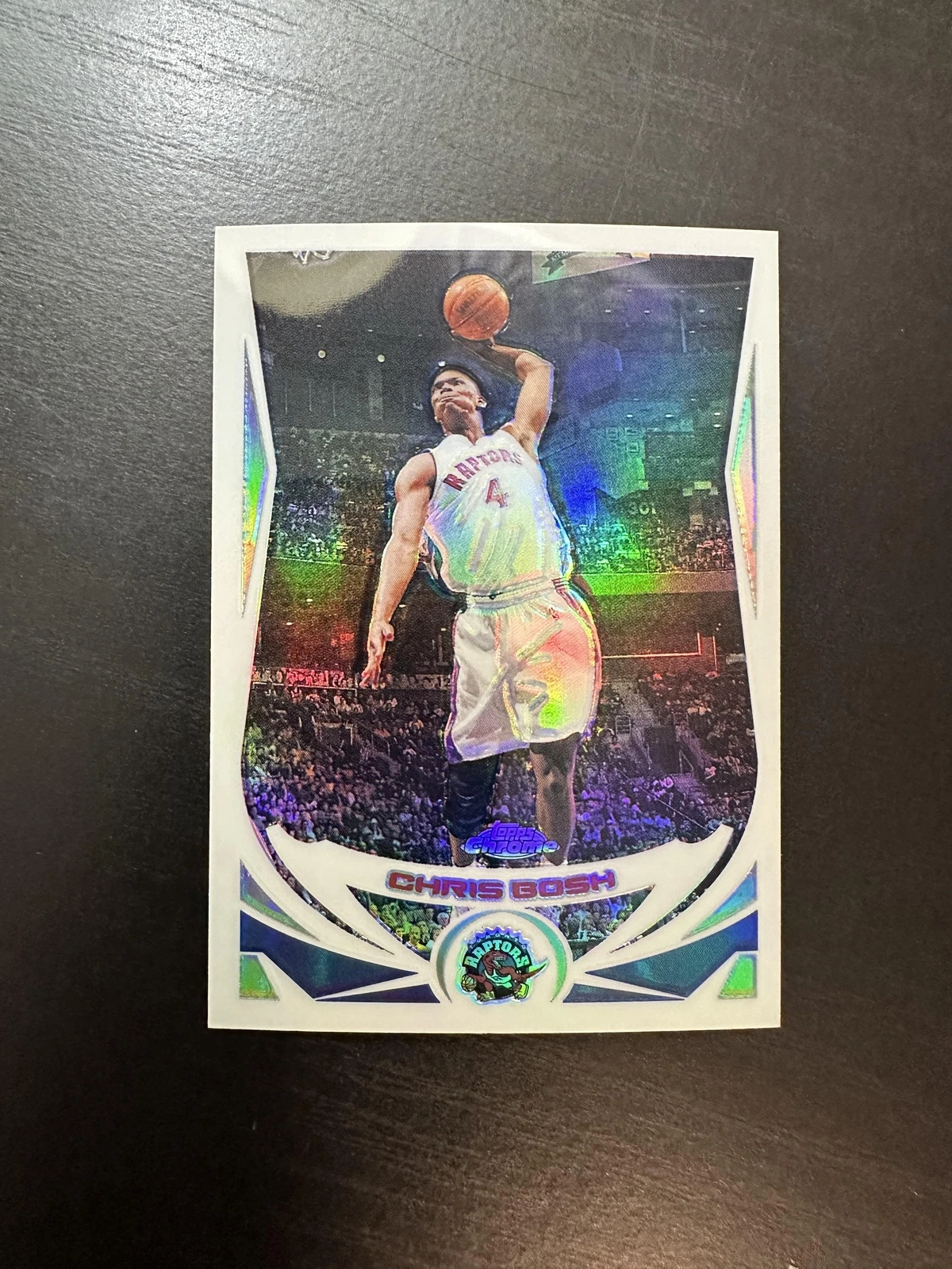 2004-05 Topps Chrome Chris Bosh #4 Refractor Toronto Raptors