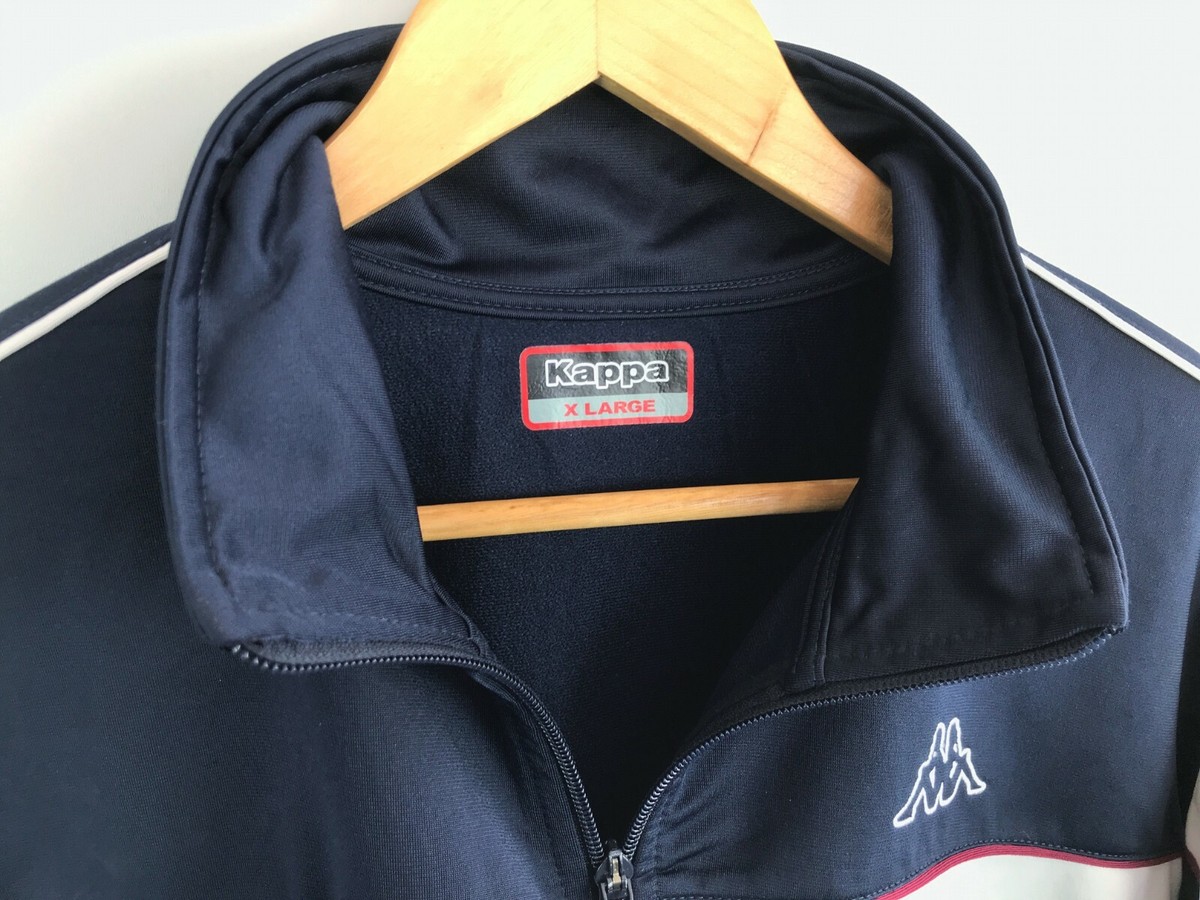 Men's KAPPA Vintage Style Full-Zip Polyester Track Suit