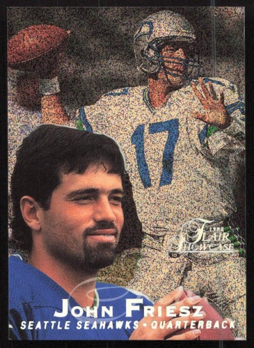 1997 Flair Showcase John Friesz #71 card