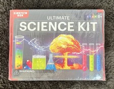 REDUCED-EINSTEIN ULTIMATE SCIENCE KIT 120 EXPERIMENTS-KIDS AGE 8 