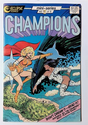 Champions #2 (Sept 1986, Eclipse) 8.0 VF