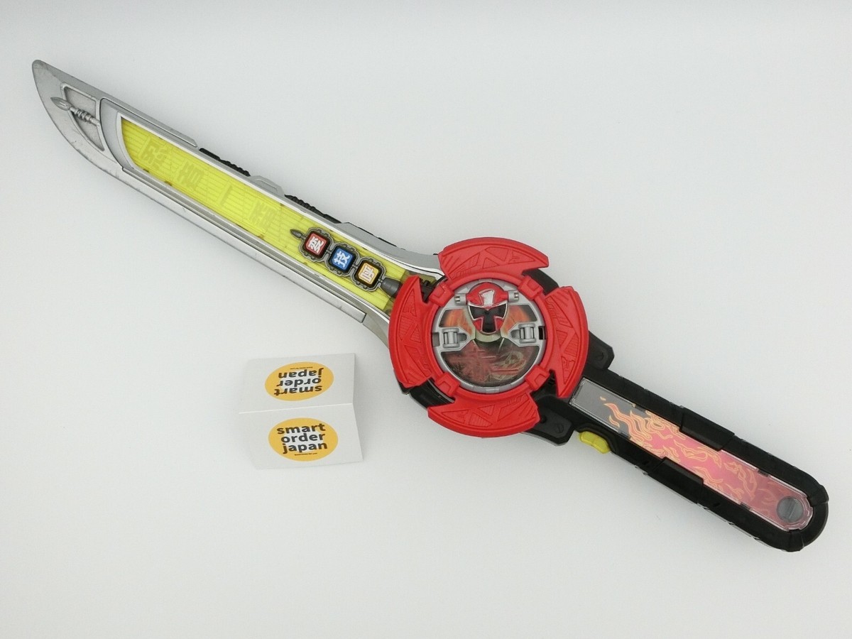 Power Rangers Ninja Steel Ninninger DX Ichibanto Sword Red Shuriken Star  set