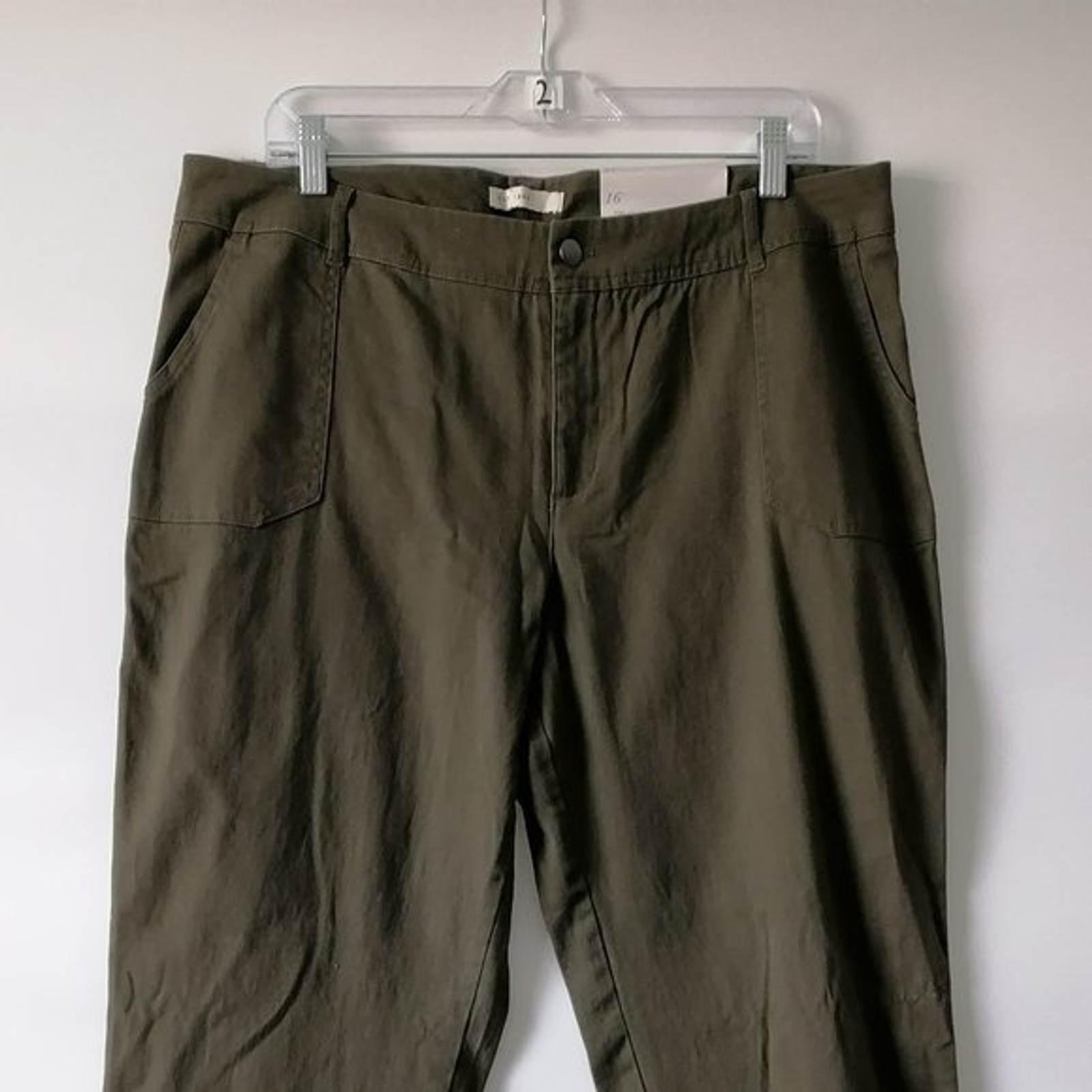 JM Sportswear Cato Est.1946 Women's Olive Green Pants Size 16 NWT eBay