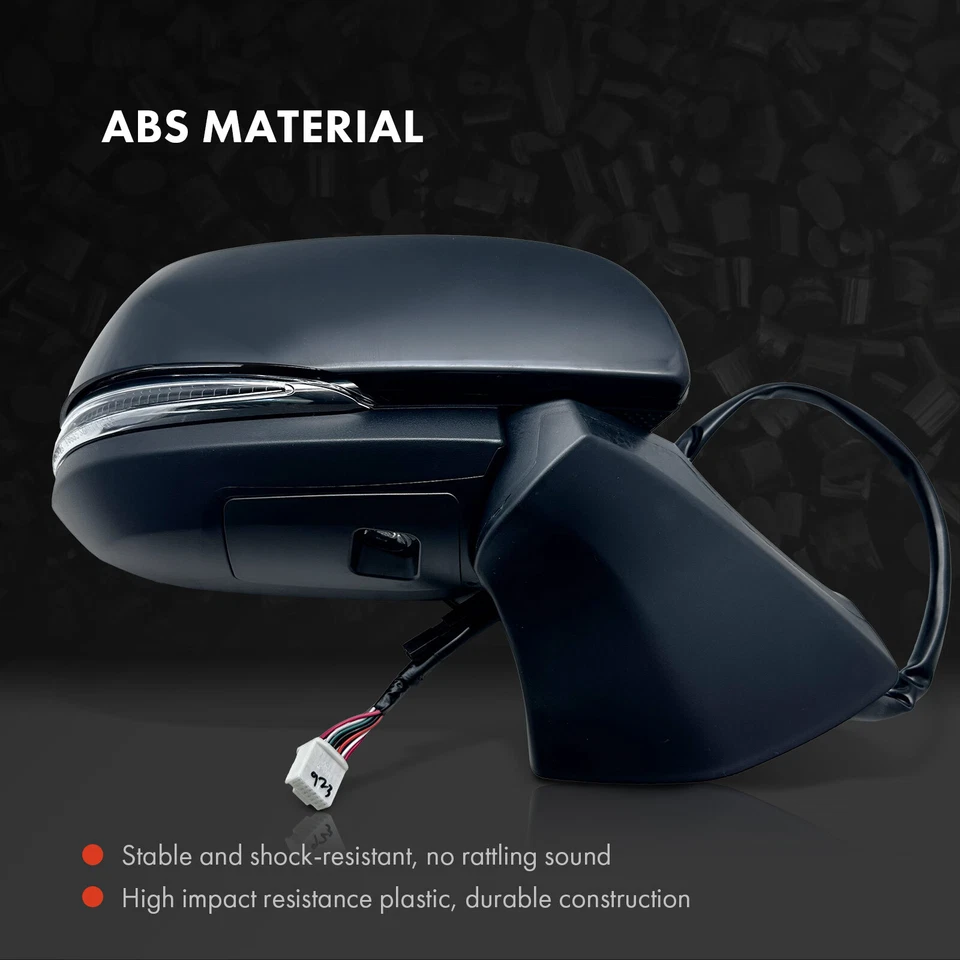 Espejo retrovisor térmico eléctrico cebado para conductor y pasajero para Audi A3 A3 Quattro 2011-2013 Foto 3 de 4