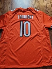 Nike Chicago Bears Mitch Trubisky Football Jersey Mens XL NFL Football #10
