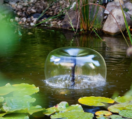 25 W Solar Teichpumpe 1350L/h Gartenteich Teich Pumpe Springbrunnen Bachlauf NEU - Bild 5 von 6