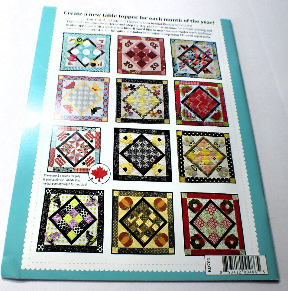 Kimberbell Cuties - 12 Seasonal Table Topper Patterns (Sewing) - Image 2 of 4