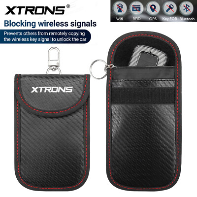 Car Key Signal Blocker Case Faraday Cage Pouch Keyless RFID