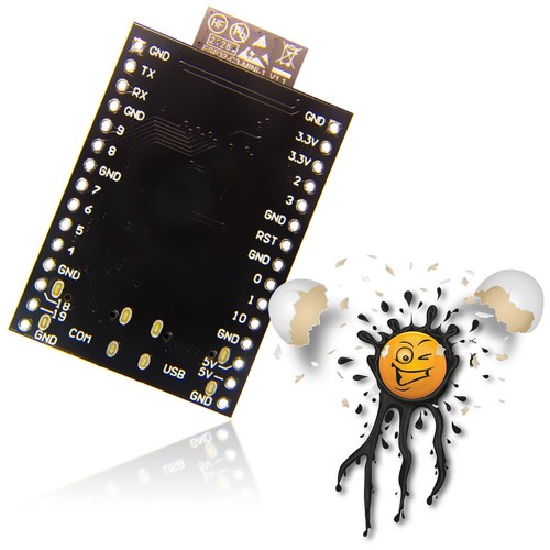 ESP32-C3-DevKitM-1 dual USB-C ESP32-C3-Mini-N4 400KB PSRAM 384KB ROM 4M Flash - Picture 2 of 3