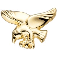 Adler Einzelohrstecker Einzelohrring Ohrschmuck Aus 585 Gold Gelbgold, Unisex