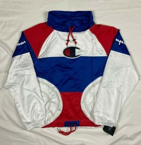 pullover windbreaker champion