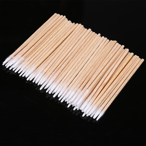 200 pièces/lot bâton de coton outil de nettoyage pour téléphone port de charge et réparation prise écouteur - Photo 6 sur 15