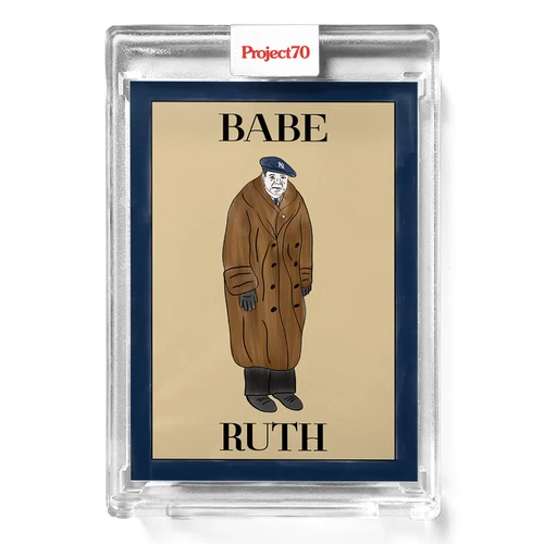 2021 Topps Project70® Card 786 - Babe Ruth by Oldmanalan -Free Shipping!