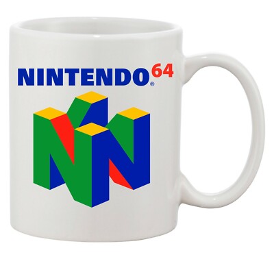 Youth Designz Tasse Kaffeetasse N64 Nintendo Gaming Playstation Nerd Spiele Fun