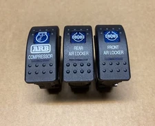 3 X Genuine ARB Rocker switch  12V /20A COMPRESSOR / LOCKER Carling Technology