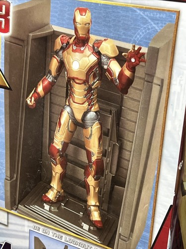 Marvel Select Toys Iron Man 3 - Iron Man MK42 Mark XLII 8” Figure =SEALED= - Picture 4 of 16