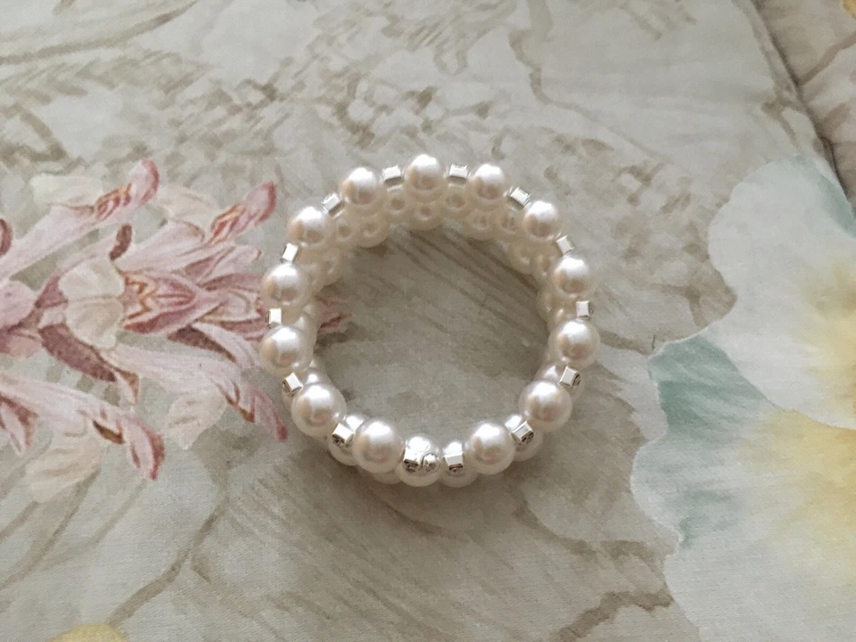 Bracciale Maxi Da Donna In Perle - Immagine 2 di 3
