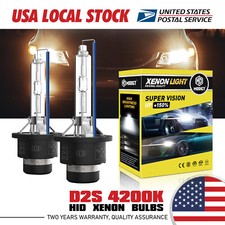 2x Oem D2s Hid Headlight Bulb 4200k High Low Beam Hid Xenon Conversion Kit
