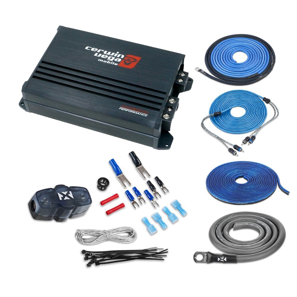 Моноблочный усилитель класса D Cerwin Vega XED3001D мощностью 300 Вт с бесплатным комплектом усилителей 4-го калибра 3759000₽