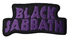 Black Sabbath Rock and Roll Music Band Embroidered Iron On Patch 4.75" x 2.4"