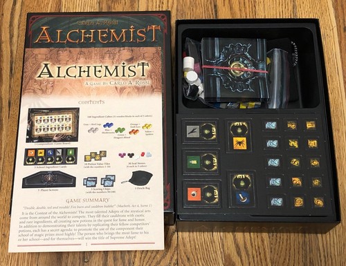 Alchemist - Fire Burn & Cauldron Bubble by Mayfair Games New Open Box! Free Ship - Picture 3 of 5