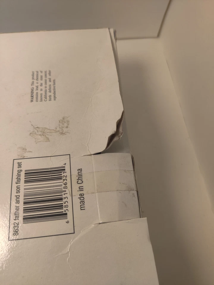 PROTOCOLO Juego de Pesca Padre e Hijo, Cañas Telescópicas, MUY RARO, NUEVO 8632 Foto 4 de 4