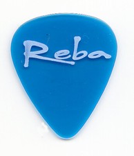 Vintage Reba McEntire Clear Blue Guitar Pick - 1990s Tours