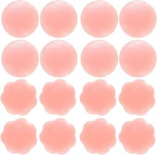 Thin Reusable Adhesive Silicone Nipple Covers Breast Petals Pasties 4 pair...