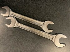 PENENS 11/16 &19/32 and 5/8 & 3/4 Open End Wrenches set of 2. Made in USA