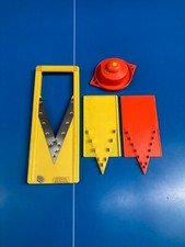 Borner Mandoline Original Set Coupe-légume frite Orange vintage râpe Wonder V N9