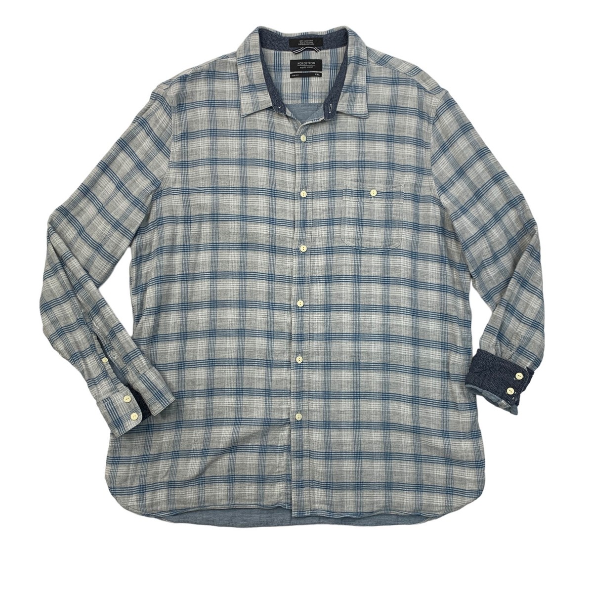 dress shirts 2xl Men's Premium Long Sleeve Solid & Pinstripe Dress Shirts (S-2XL) at Amazon Men's Clothing store