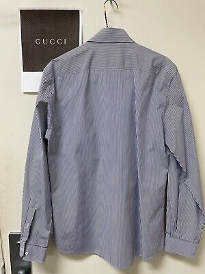 Mens Gucci Classic Button Down Dress Shirt ..Sz42 (16.5 Mens Gucci Classic Button Down Dress Shirt ..Sz42 (16.5