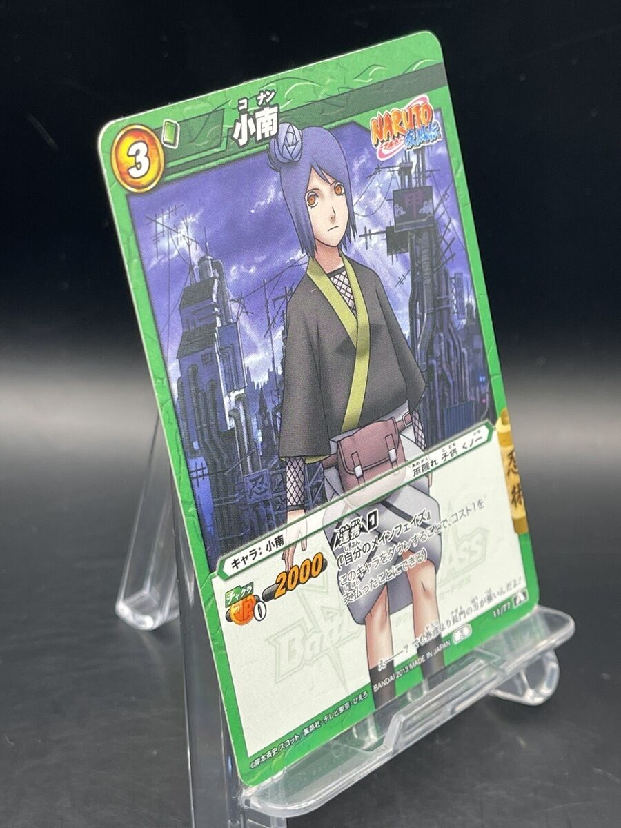 Miracle Battle Carddass TCG Japanese NARUTO No.11/77 Konan Miracle Battle Carddass TCG Japanese NARUTO No.11/77 Konan