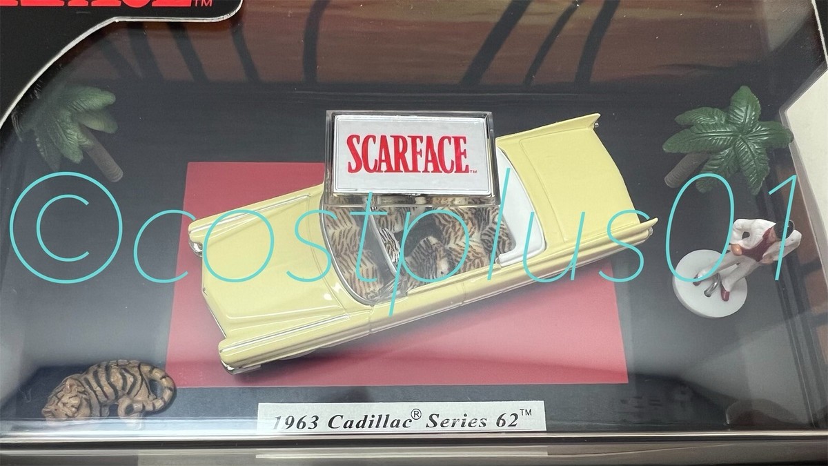 HARD CASE: SCARFACE 1963 CADILLAC SERIES 62 1:64 SCALE | eBay