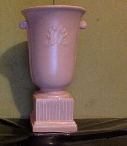 Vintage Pottery Urn, Vase. Abington. Salmon Color. #538 - Picture 3 of 8